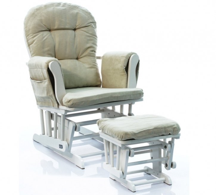 Кресло качалка для кормления новорожденных